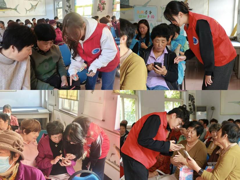 AI劳动｜学院“AI知识进课堂”实践队送AI导航进社区照片4